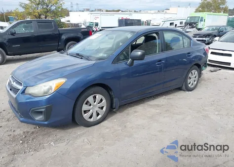 2012 Subaru Impreza 2.0I from USA, damaged, VIN JF1GJAA69CH005956